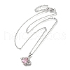 304 Stainless Steel Cable Chain Necklaces NJEW-H040-21P-3