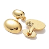 Ion Plating(IP) 304 Stainless Steel Stud Earrings EJEW-C062-06G-1