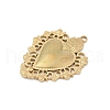 304 Stainless Steel Pendants STAS-D366-05C-G-2