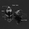 Brass Cord Ends KK-D217-9x6-B-1