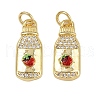 Brass Pendants KK-H002-07B-G-RS-1