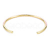 Twisted Brass Enamel Cuff Bangle BJEW-T020-02-NF-5