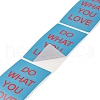 200Pcs Thank You Theme Stickers Roll DIY-M070-01G-4