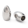 Non-Tarnish 201 Stainless Steel Cord End STAS-P327-03P-1