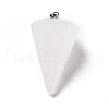 Natural Quartz Crystal Pendants G-F714-02F-2