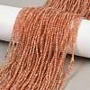 Natural Sunstone Beads Strands G-RM250101-A17-1