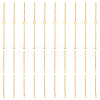 Unicraftale 40Pcs 4 Styles 304 Stainless Steel Chain Extender STAS-UN0060-89-1