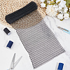 Plastic Ruffle Pleated Trim Fabric for Dress Bag Decoration DIY-WH0568-54C-5