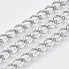 Tarnish Resistant 304 Stainless Steel Curb Chains STAS-R100-32-4