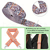 9.5 Yards Printed Polyester Ribbon OCOR-WH0077-75-4
