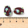 Handmade Lampwork Bumpy Beads LAMP-U004-04B-3
