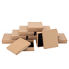 Kraft Paper Cardboard Jewelry Set Box CBOX-WH0001-D06-1