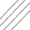 Tarnish Resistant 304 Stainless Steel Cable Chains CHS-K002-33-1