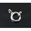 925 Sterling Silver Spring Ring Clasps STER-A007-24C-1