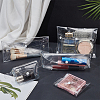 Fingerinspire 5Pcs 5 Styles Rectangle Transparent PVC Cosmetic Pouches AJEW-FG0004-33-5