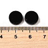 Natural Black Agate Cabochons G-C188-04A-3
