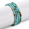 Natural Howlite Beads Strands G-C025-02A-06-1