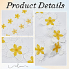 Flower Polyester Eyelash Lace Trim Ribbon OCOR-WH20003-03B-04-5