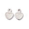 Non-Tarnish 201 Stainless Steel Charms STAS-C057-16P-1