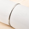 304 Stainless Steel Plain Bangles for Women BJEW-V004-02A-P-3