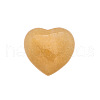 Natural Topaz Jade Heart Sculpture Display Decorations PW-WG48DEF-04-1