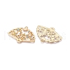 Rack Plating Alloy Enamel Pendants ENAM-N056-406B-2