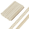15 Yards Imitation Leather Braided Lace Ribbon WL-WH0003-02F-1