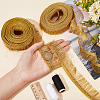 AHADERMAKER  2 Styles Polyester Tassel Ribbons OCOR-GA0001-62-3