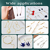 Unicraftale 140Pcs 7 Styles 304 Stainless Steel Connector Charms STAS-UN0060-49-6