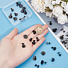 SOFPLATE 36Pcs 3 Size Flat Round 304 Stainless Steel Stud Earring Findings STAS-SP0001-59EB-3
