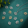 Unicraftale 20Pcs 2 Colors 304 Stainless Steel Pendants STAS-UN0057-43-2