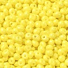 6/0 Opaque Baking Paint Glass Seed Beads SEED-M012-02A-24-3