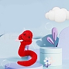 DIY Snake Doll Knitting Kits for Beginners PW-WG0CC4B-01-1
