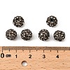 Polymer Clay Rhinestone Beads RB-H284-8MM-215-2