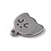 Non-Tarnish 304 Stainless Steel Pendants STAS-E190-02P-2