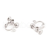 Brass Earring Findings KK-O146-01P-2