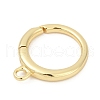 Brass Spring Gate Rings KK-U062-50G-2