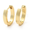 Brass Hinged Hoop Earrings for Women EJEW-G297-32G-1