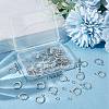 CREATCABIN 24 Pairs Brass Huggie Hoop Earring Findings DIY-CN0002-20-7