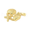 Brass Pendants KK-B139-21A-G-2