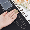 Beebeecraft 1Pc 925 Sterling Silver Rope Chain Necklaces NJEW-BBC0001-16P-02-3