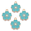 Alloy Enamel Pendants X-ENAM-S121-115G-1