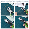 SUNNYCLUE 2Pcs 2 Style Jewelry Pliers Kit PT-SC0001-58-5