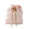 Joyful Sugar Drawstring Bags with Chain ST-CJ0002-01A-1