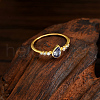 925 Sterling Silver Micro Pave Cubic Zirconia Finger Rings for Women PV7544-3-3
