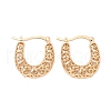 Brass Hoop Earrings for Women EJEW-G436-01G-4