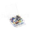 3 Strand 3 Style Handmade Lampwork Beads Strands LAMP-LS0001-04-7