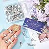 SUNNYCLUE 72Pcs 6 Styles Tibetan Style Alloy Pendants FIND-SC0009-69-3
