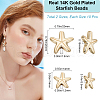 Beebeecraft 20Pcs 2 Styles Alloy Beads TIBEB-BBC0001-02-2