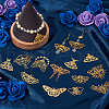 SUNNYCLUE 24Pcs 12 Styles Brass Pendants KK-SC0005-47-4
